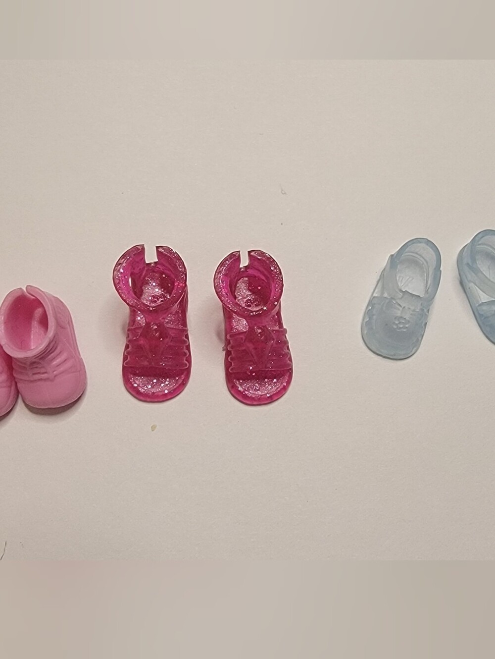 Chelsea Kelly Doll Shoes Lot 4 Pairs 4in Barbie Little Sister Boots Sandals